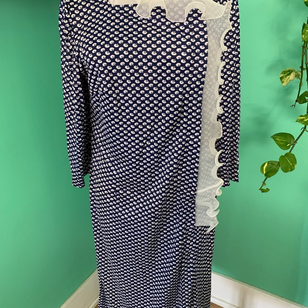 Vintage women’s 70s/80s dress ruffles M /L